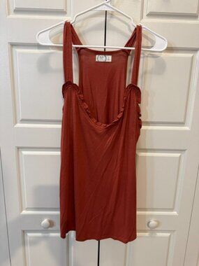 24/7 Maurices Burnt orange 1X tank top
